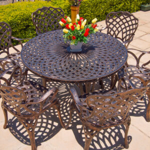 6 Seater King Diamond, 125cm King Diamond Table (Round)