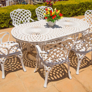 6 Seater King Diamond, 185cm x 100cm King Diamond Table (Oval)
